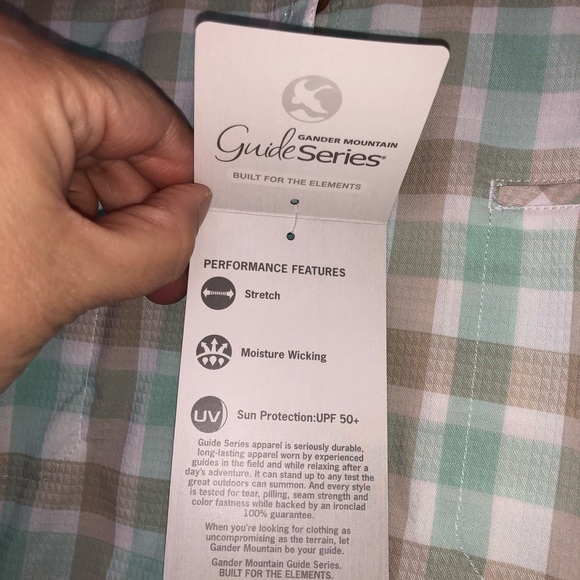Gander Mountain Guide Series Woman’s Button Down. - Picture 4 of 7
